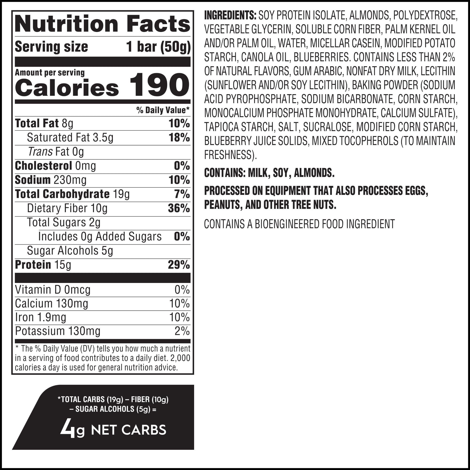 Blueberry High Protein Soft Baked Bars - Image 5