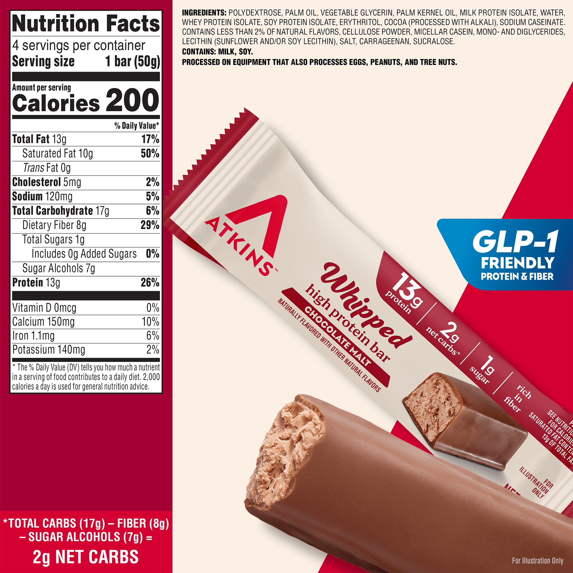 Chocolate Malt Whipped High Protein Bar - Image 5