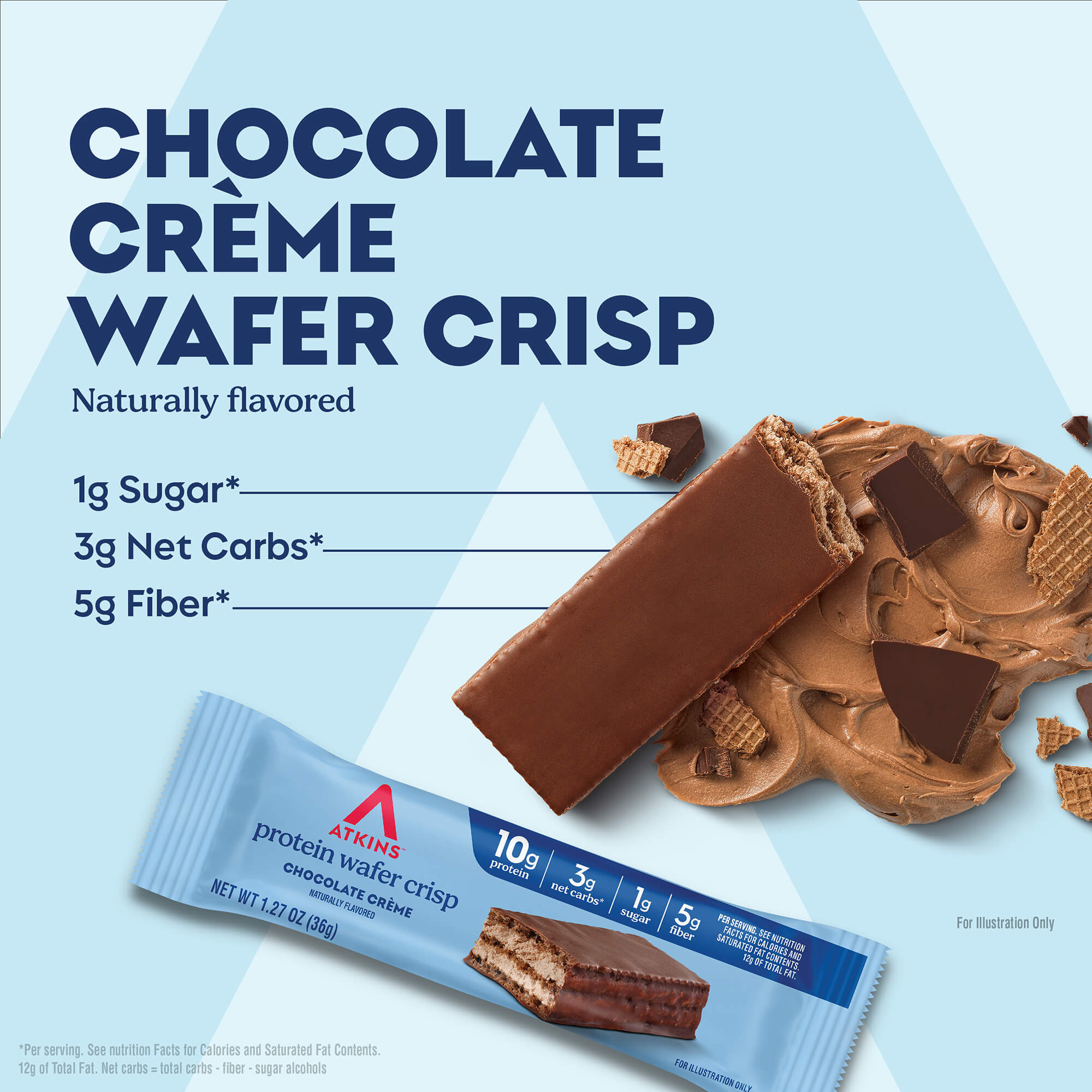 Chocolate Cr??me Protein Wafer Crisps - Image 3