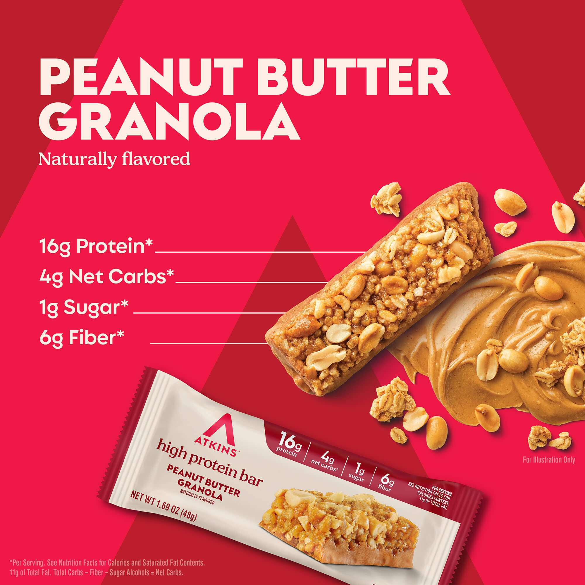 Peanut Butter Granola High Protein Bars - Image 2